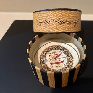 Crystals Paper Weight made in France. Brand New